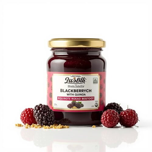 Blackberry jam with quinoa and beetroot Blackberry jam with quinoa and beetroot