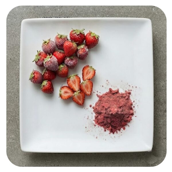 Freeze-dried strawberry Strawberry powder